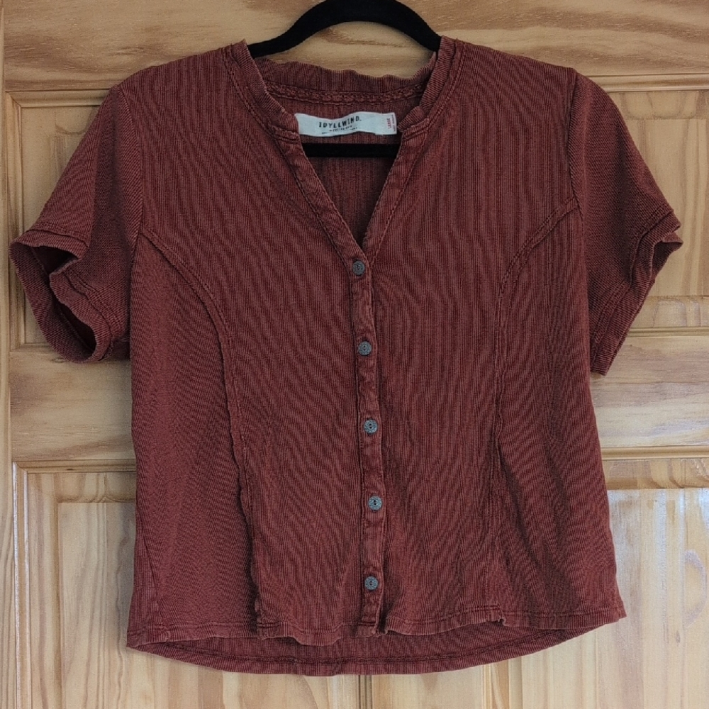 Idyllwind Brick Button-Down Shirt